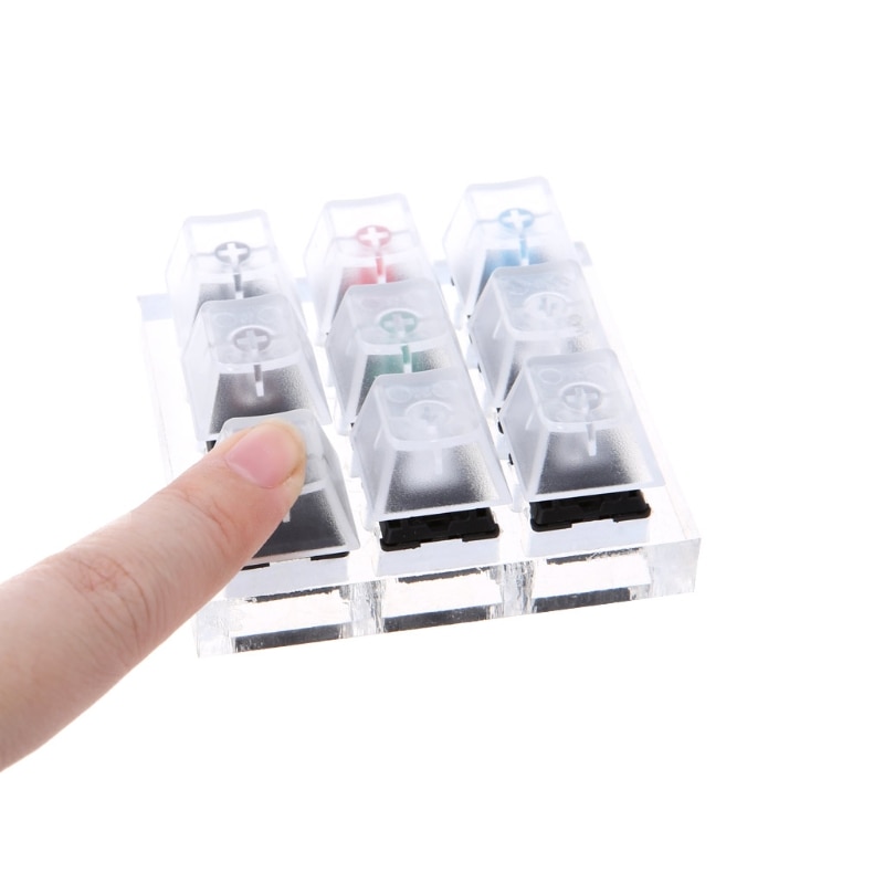 9 Cherry MX Keyboard Tester Mechanical Keyboard Switches 9 Cherry MX Keyboard Tester Kit Keycaps Testing Tool