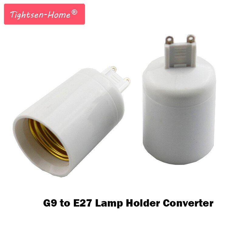G9 om E27 Led Lamp Base Conversie Houder Converter Socket Adapter Vuurvast Materiaal Voor Thuis G9 E27 lamp Licht &amp; Lighitng