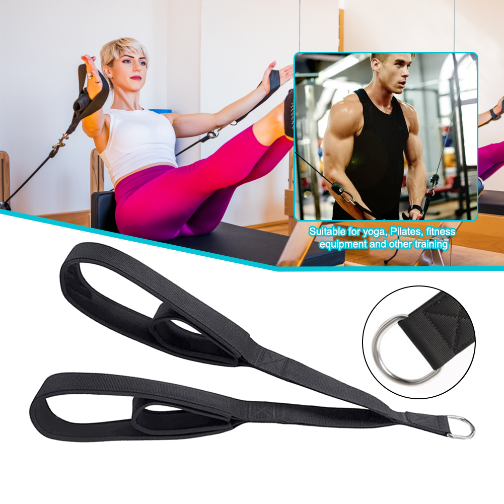 Corde de traction antidérapante pour entraînement musculaire, corde d'exercice pour triceps, longue sangle polyvalente pour pulls faciale/poussetage/groups
