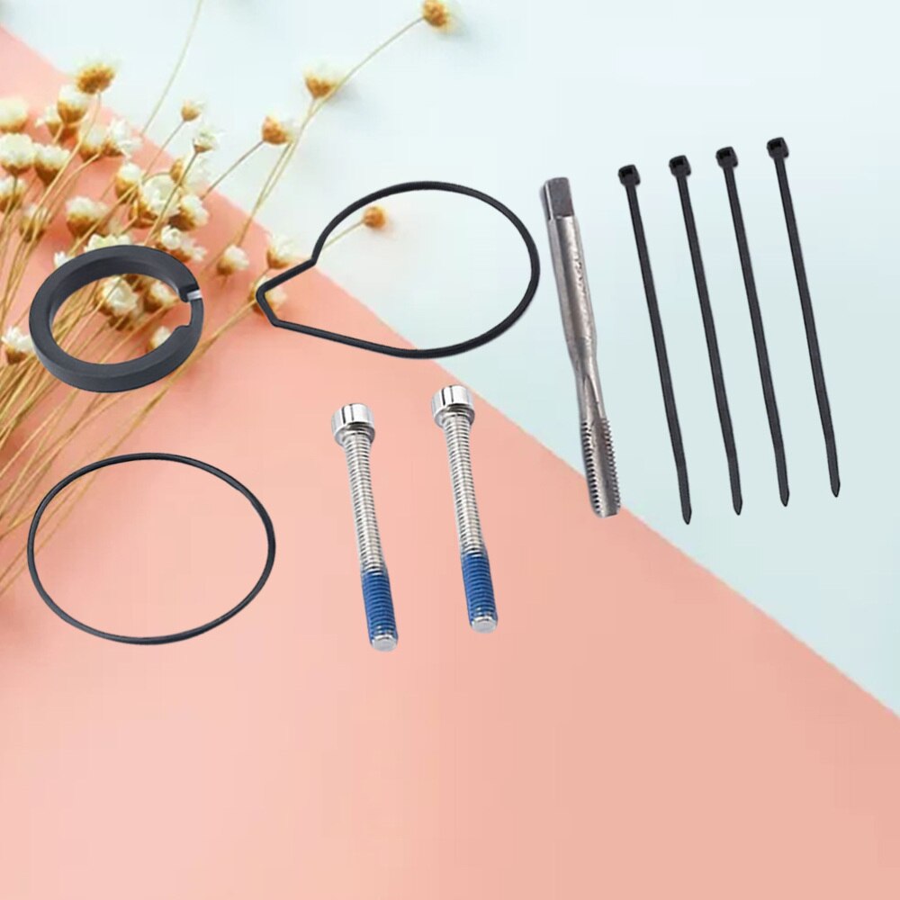 10Pcs Air Suspension Compressor Pump Maintenance Kit Seal Repair Kit