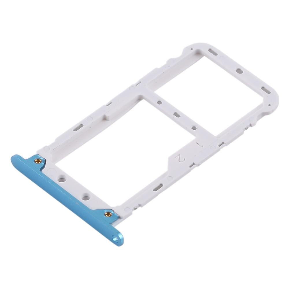 Pour Xiaomi Redmi 5 Plus plateau de carte SIM adaptateur de porte-carte SIM pour Xiaomi RedMi5 Plus emplacement de carte SIM Miscro SD TF plateau de carte: Blue color