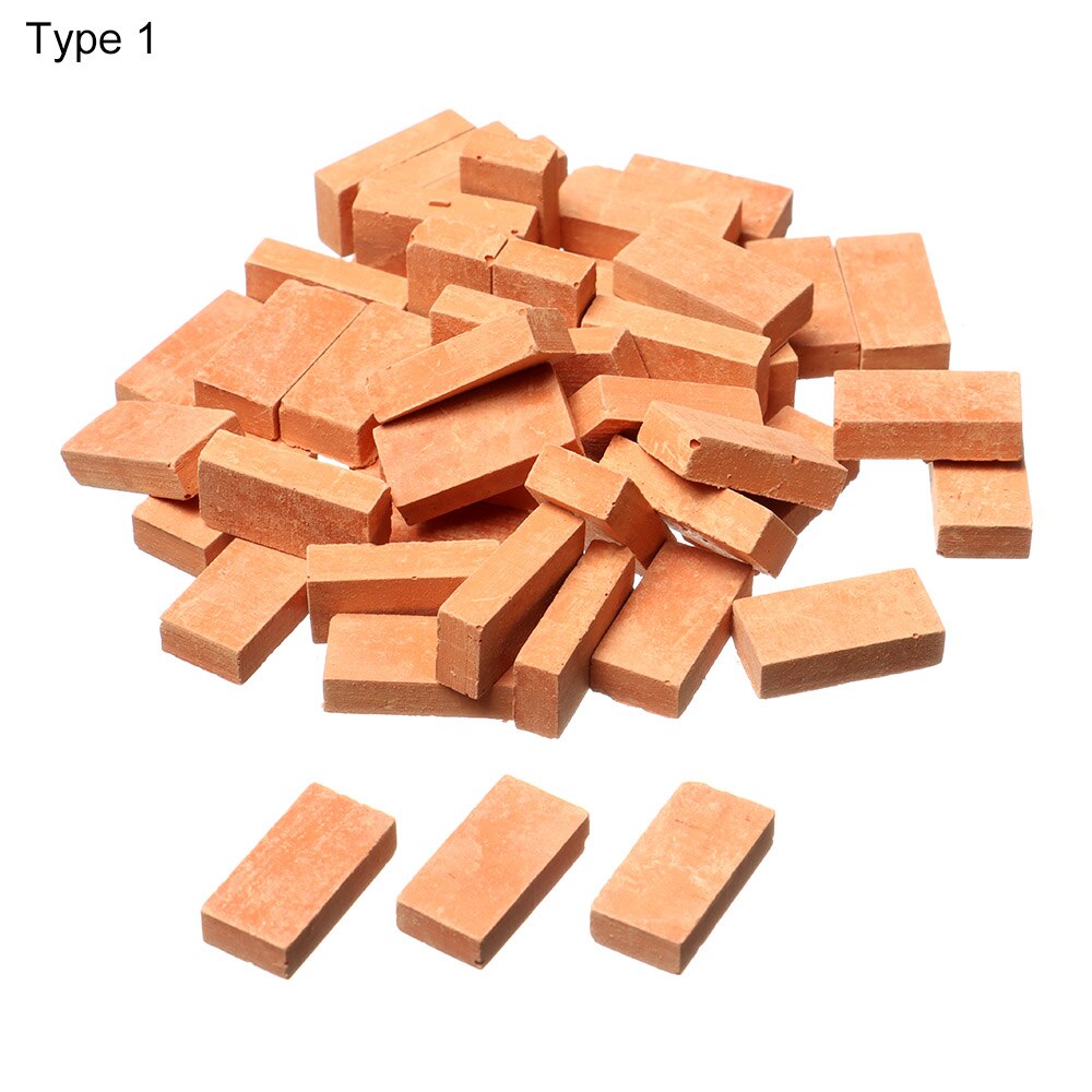 1Set Sand Table Simulation Brick DIY Building Scenery Portable Miniature Durable Kids Decorative Toy Landscape Modelling: Type 1