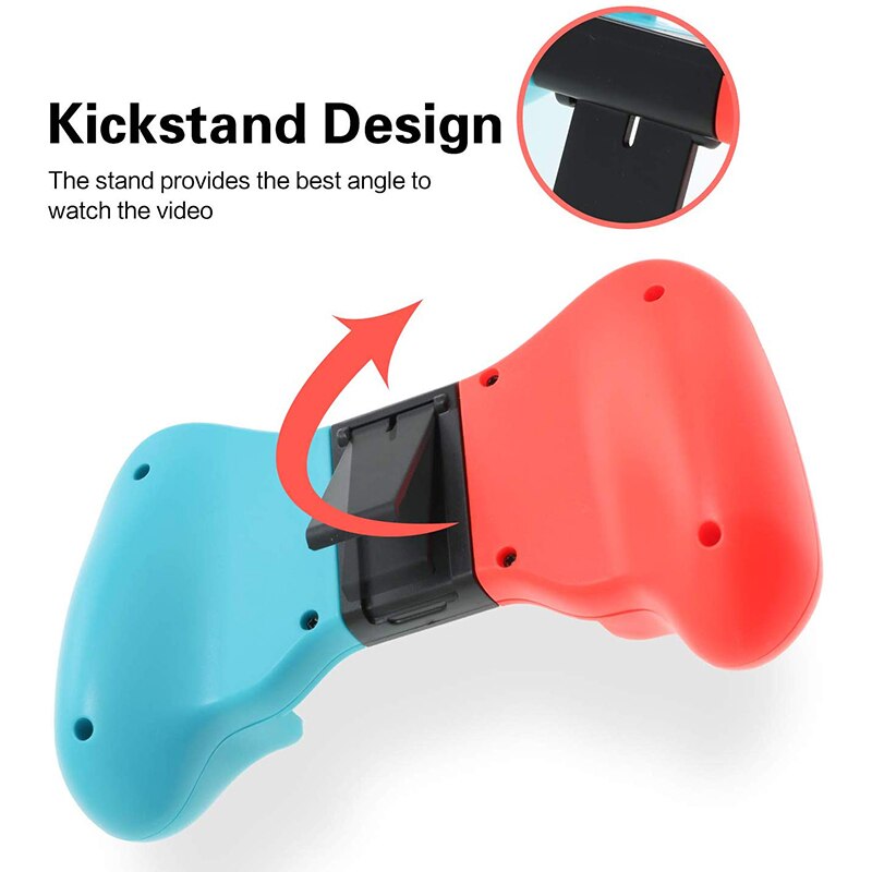 Hand Grip Voor Nintendo Schakelaar Lite, Ergonomisch Comfort Handvat Case Shockproof Beschermende Standhouder