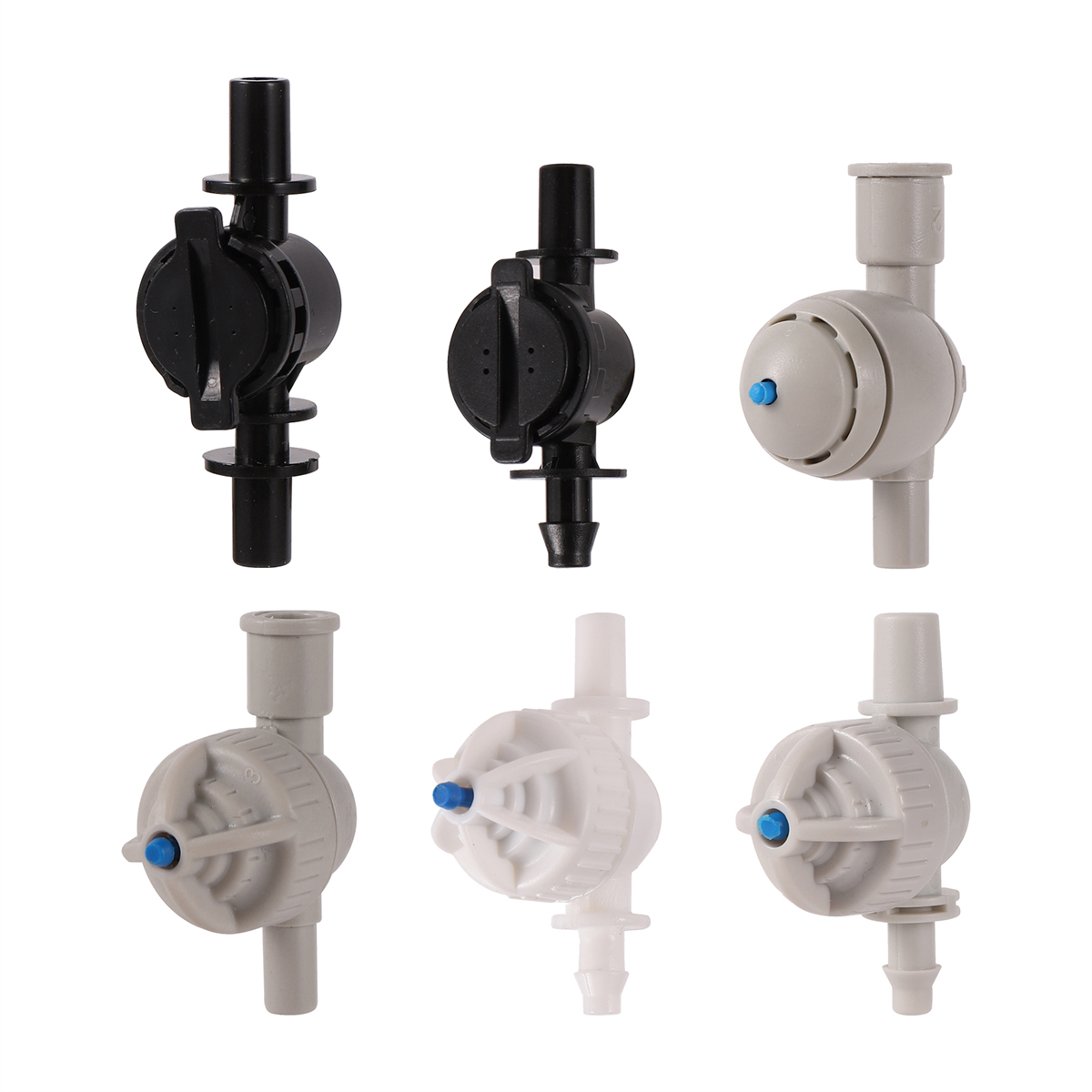 6Mm Anti-Druppel Apparaat 4/7Mm Slang Aansluiten Miniatuur Anti-Druppel Ventiel Tuin Landbouw Kas Irrigatie Nevel Mondstuk Fittingen