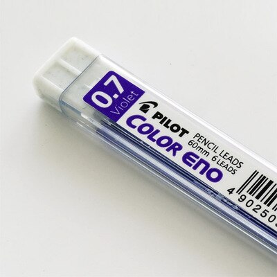 1pc japan pilot mekaanista kynää 0.7mm pyyhittävää karkkia värikynä kynä opiskelija toimisto maalaus paperitavarat tuki kawaii: Täyttö violetti