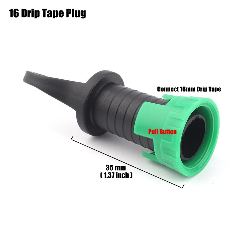 5~50m 2-Hole*Space 40cm Drip Tape Drip Irrigation System Kits Gardening Watering Kits Greenhouse Under Film Irrigation Drip Hose