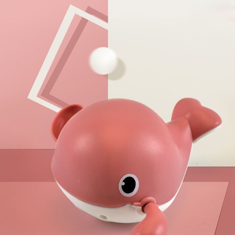 Wind Up Badkamer Spelen Speelgoed Spelen Met Water Pinguïn Kinderen Bad: Whale A