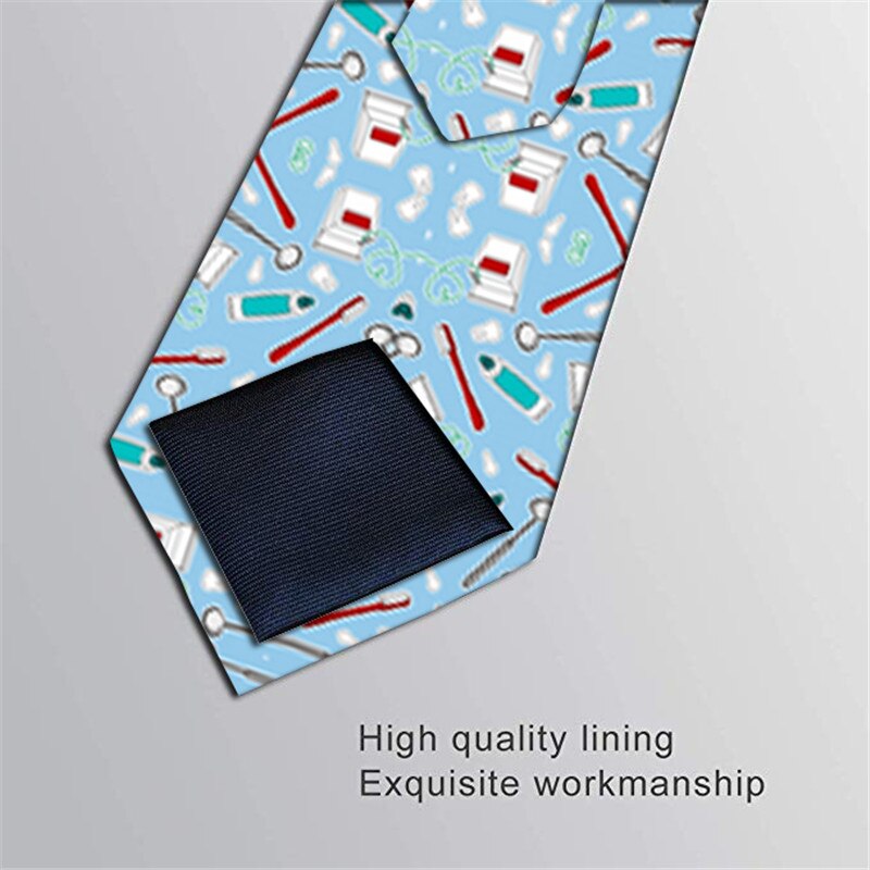 Klassiske polyester mænd slips printe hals slips 8cm blomster sjove slips til mænd formelt jakkesæt bryllupsfest gravatas