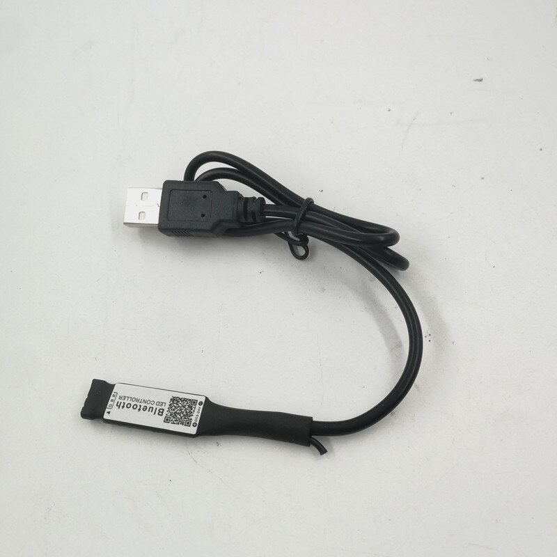 Wifi usb mini rgb bluetooth controller  dc 5v 12v 24v mini musik bluetooth controller lys strip controller til rgb led strip: Usb mini bluetooth