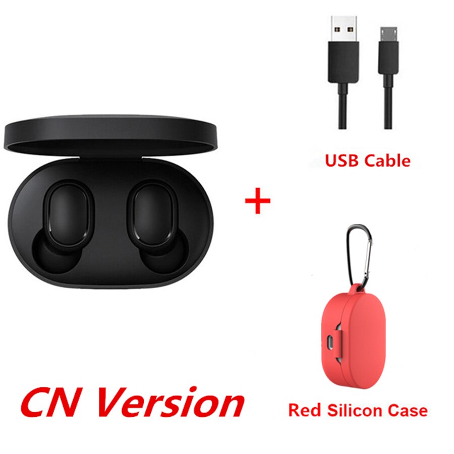 Original Xiaomi Redmi Airdots S TWS Bluetooth 5,0 Drahtlose Kopfhörer Stereo bass Ohrhörer Sport Headset Für IOS Android Telefon: CN version D