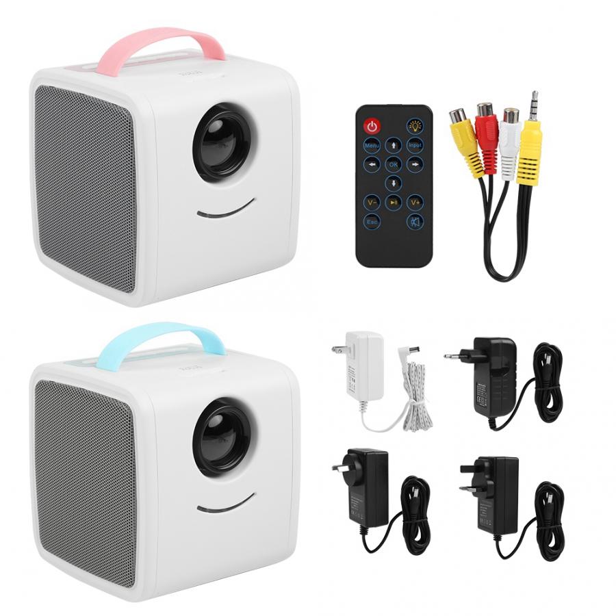Mini proyector LED para niños, Cine En Casa, educación, portátil, Hd