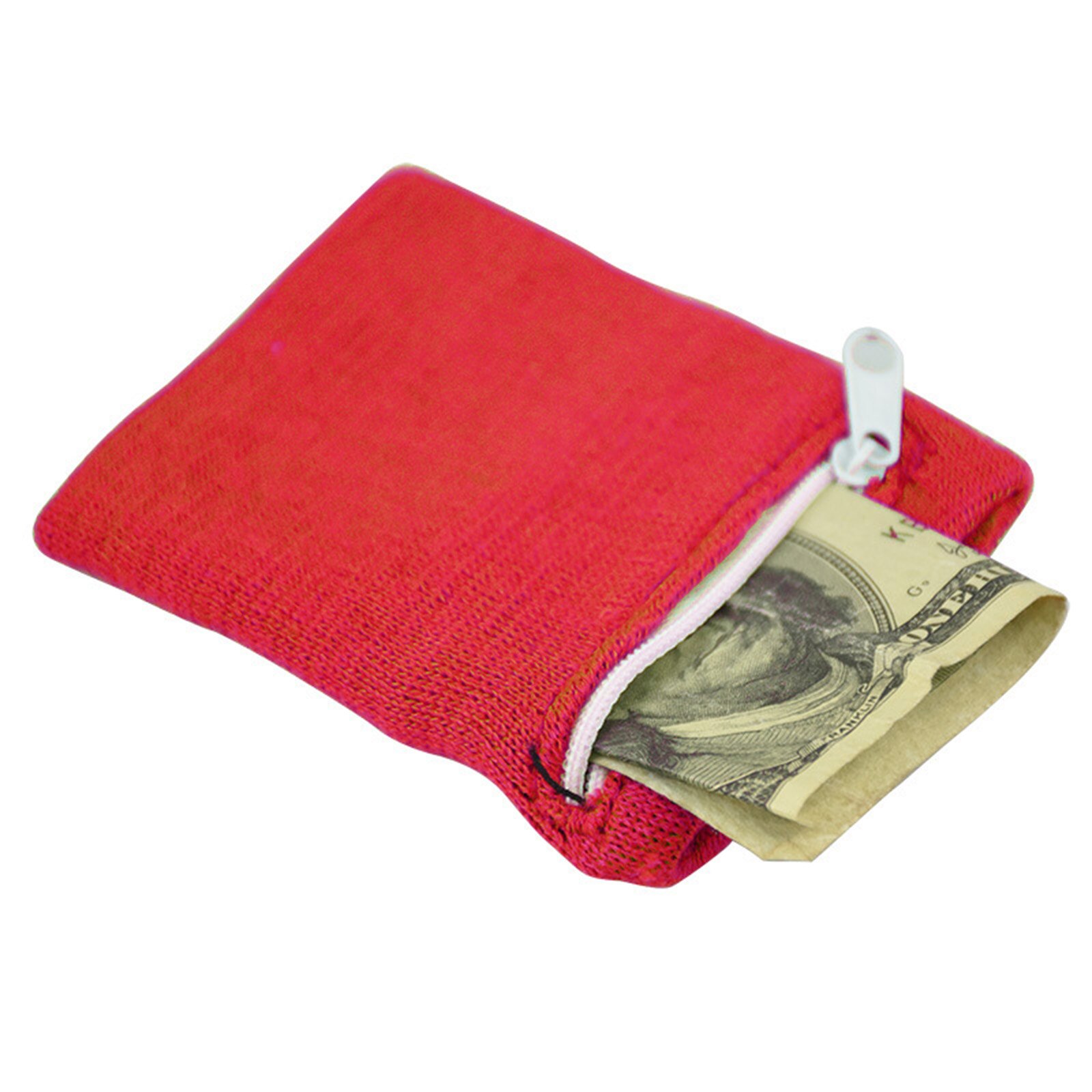 Dames heren portemonnees reis zweetband hardloop pols portemonnee sleutel sport polsband met ritsvak 8*8cm