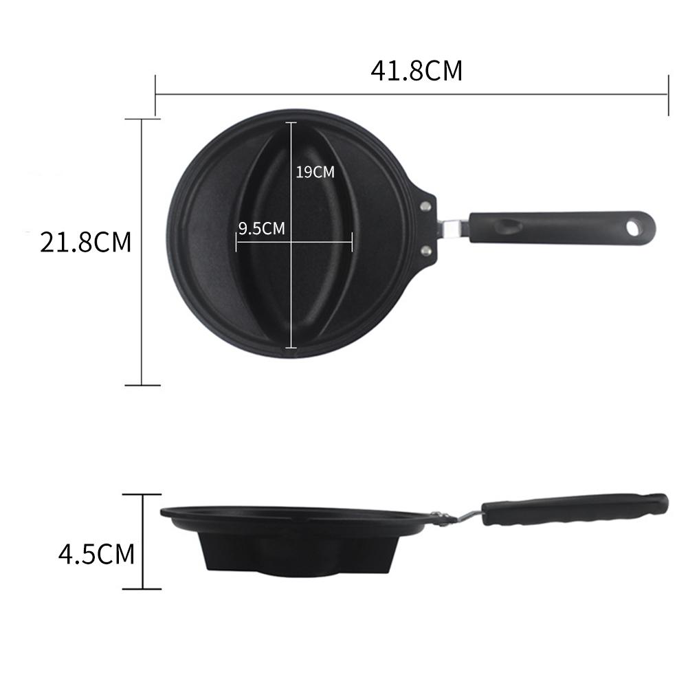 Omelet Rijst Pan Platte Anti-aanbak Koekenpan Restaurant Ei Dumplings Omelet Rice Mold Omurice Mold Non-stick Pan Veilig koken Pan