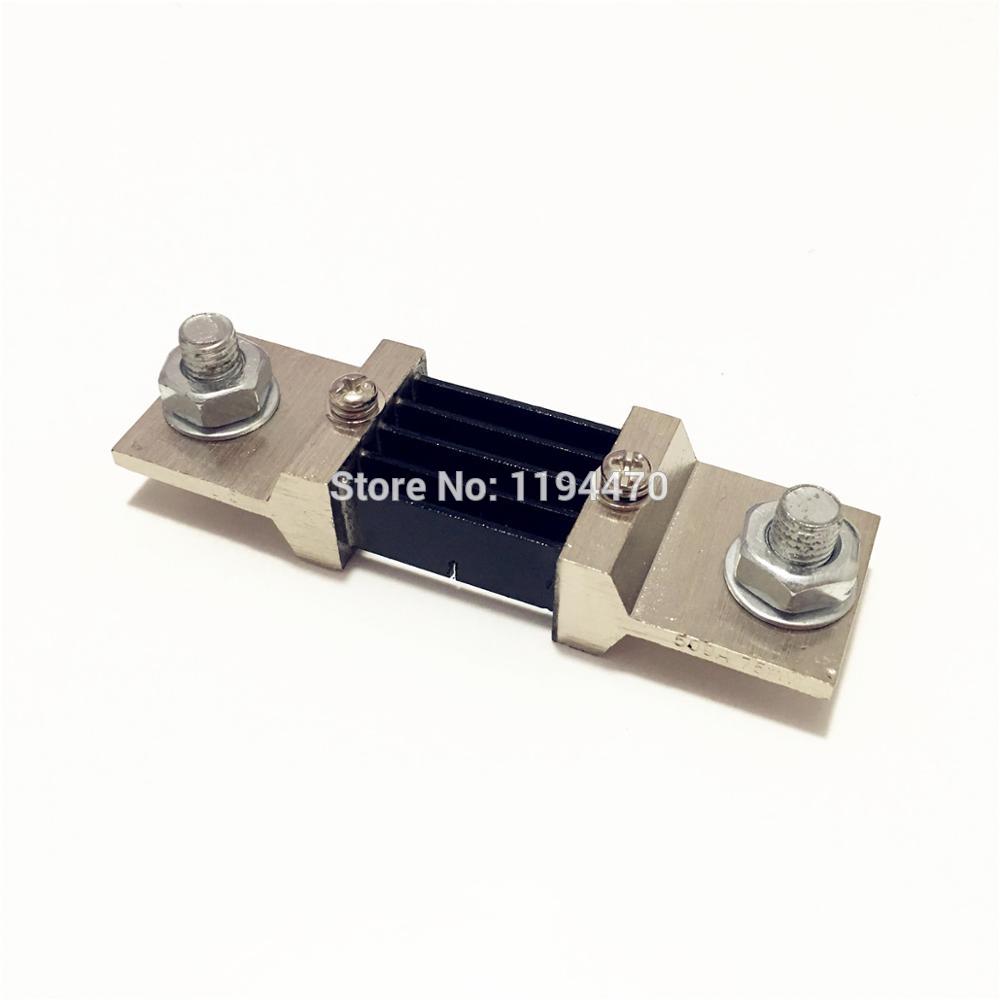 200A 300A 500A 75mV DC Current External Shunt Resistor FL-2 for Analog Amp Panel Meter Ammeter