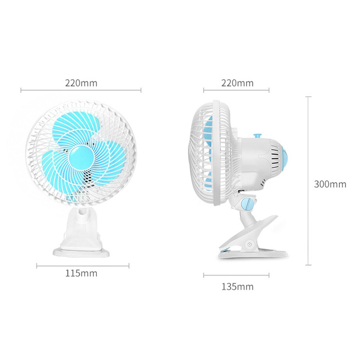 220V 180 Grad Einstellbar Mini Schreibtisch Fan hoch-Geschwindigkeit Luft Schreibtisch und Clip Auf Lüfter Mit Lüfter Kopf Klemme Für Schlafsaal Büro