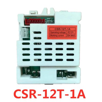 CSG4MS Kinderen Elektrische Auto Bluetooth Afstandsbediening Ontvanger CSG4A Controller Met Gladde Start Functie: CSR-12T-1A Red