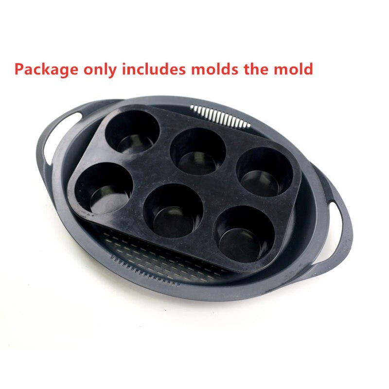 Silicone Mold Cake Pan Oven Bakvorm Voor Thermomix TM5 TM6 Koken Machine Accessoires: E