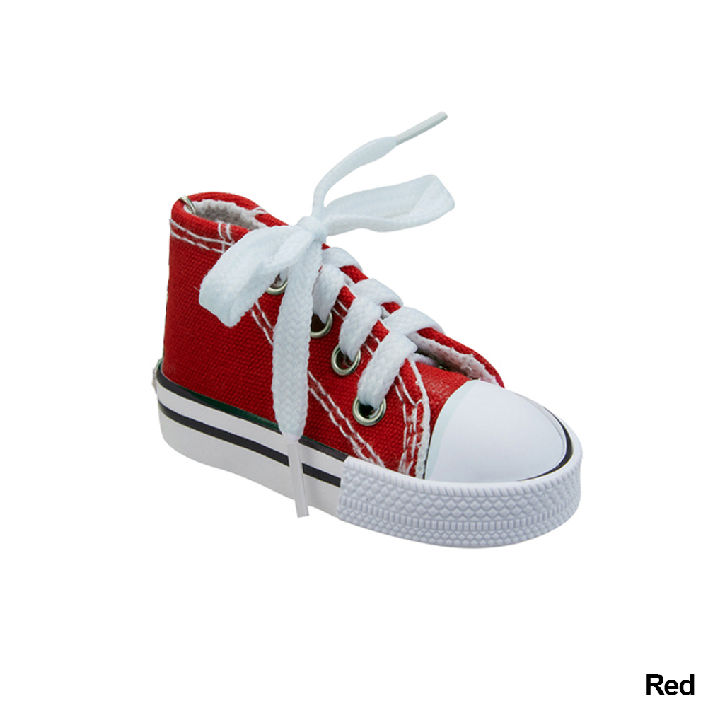 Cavalletto laterale per moto divertente carino Mini scarpa supporto per piede per bicicletta cavalletto per bici da motore 7.5cm accessori per giocattoli: Rosso