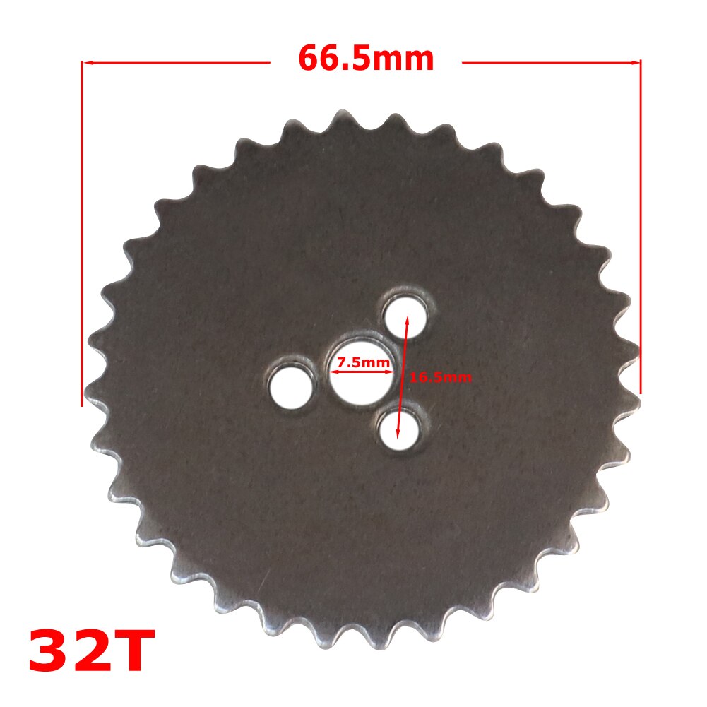 YX140 Timing Timing Gear Tandwiel Kit Voor Yinxiang 140cc Yx 140 1P56FMJ Horizontale Motor Dirt Pit Bike