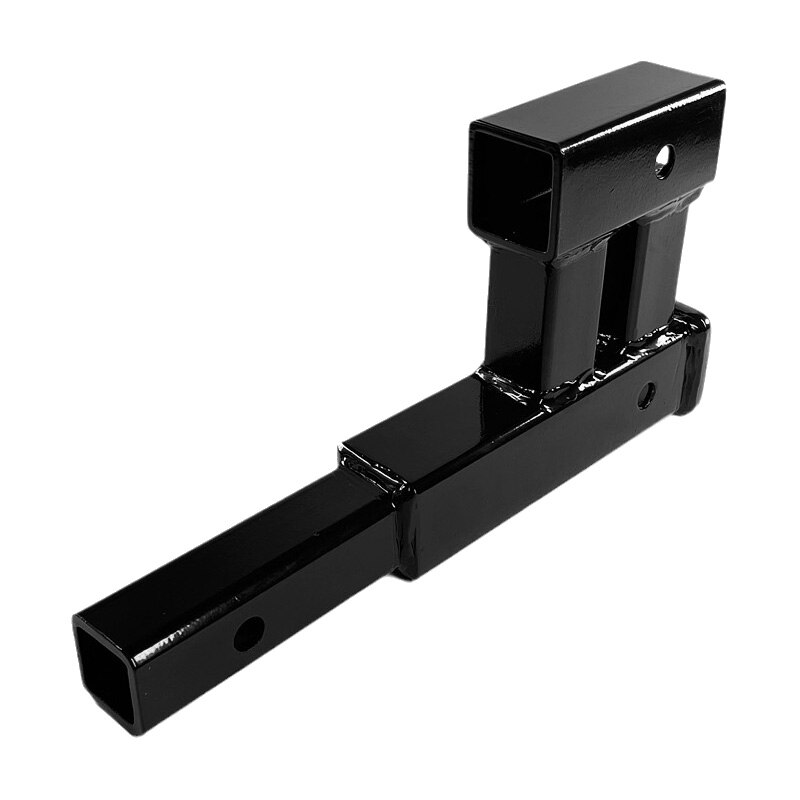 CVP 2" Dual Truck Trailer Hitch Receiver Rise Adapter Extender Double Extension RV Parts Van Camper Accessories Caravan