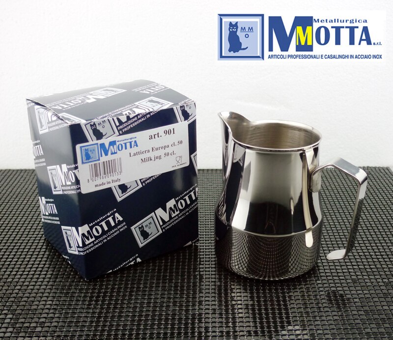 Melk Pitcher Professionele Europa Melkkan/Motta Europa Melk Schuimen Jug/Rvs Melk Pot 550Ml Capaciteit