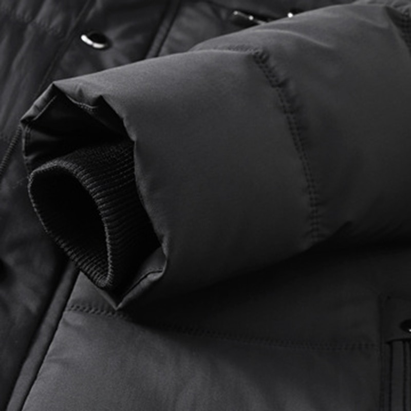 Dad winter jacket middle-aged and elderly men's winter jacket middle-aged men's warm cotton jacket grandfather Down jacket