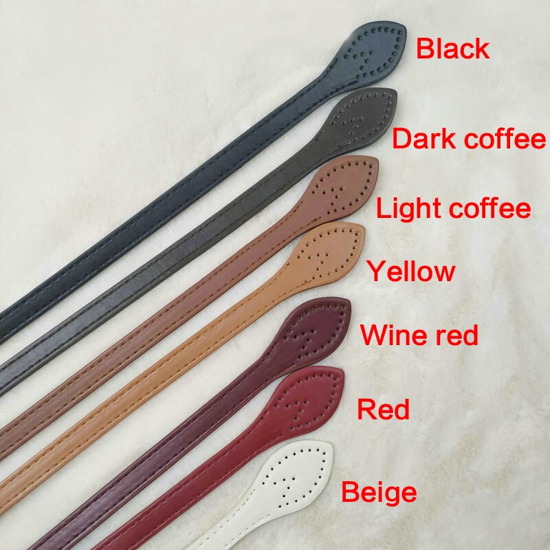 61cm Bags Straps Handbag Slim Handles Replacement for Handbag Strap DIY Accessories Bag Straps PU Leather Bag Straps Handle Belt