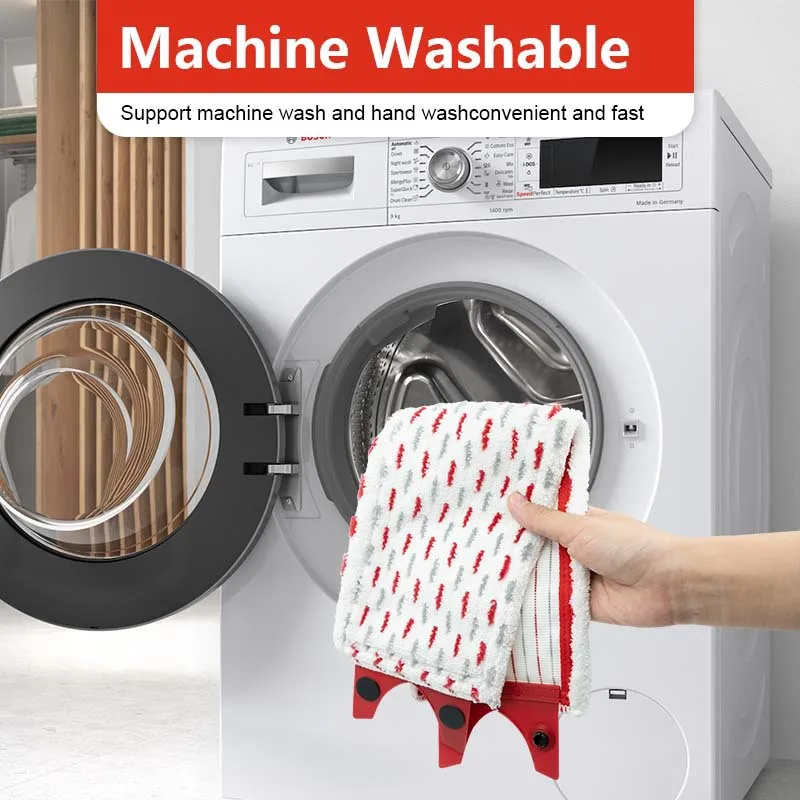 Xl Wasbare Dweildoekaccessoires Voor Vileda Ultramax Stoomreiniger Microvezel Vloer Mop Pads Platte Sneldrogende Machine-Onderdelen