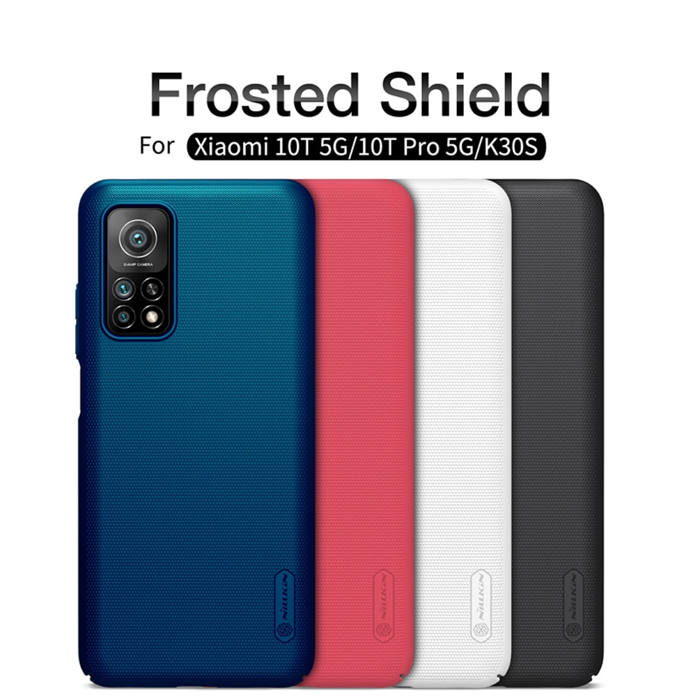 Voor Xiaomi Mi 10T 5G Mi 10T Pro 5G Case Nillkin Super Frosted Shield Hard Pc back Cover Voor Xiaomi Mi 10T Lite 5G Protector Case