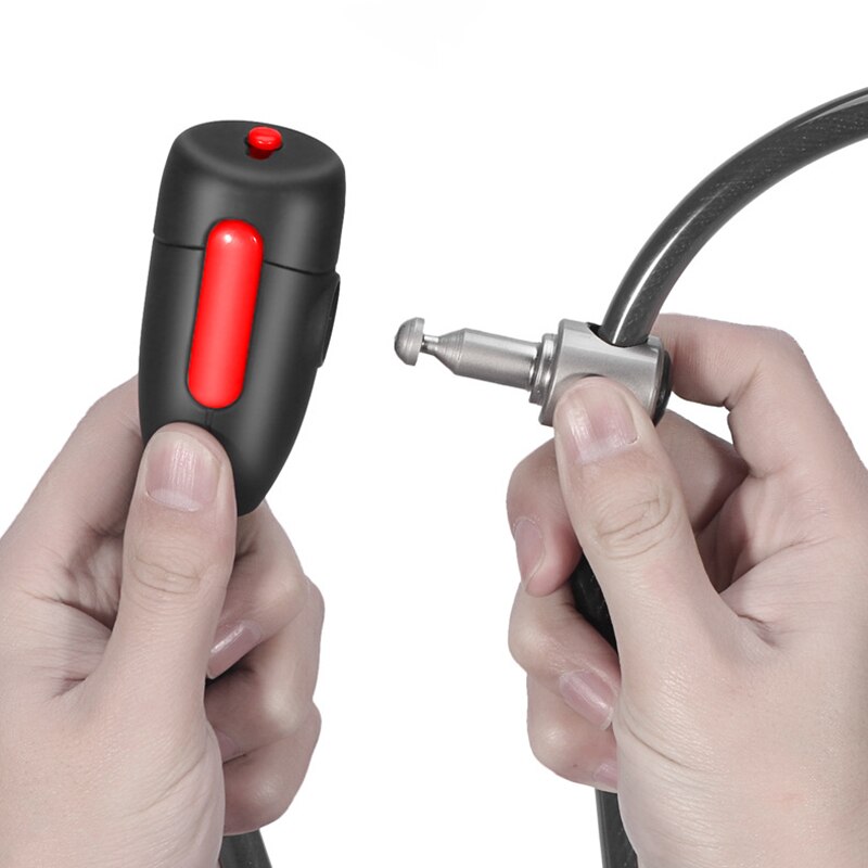 Bike Lock, Bike Locks Cable Lock Coiled Secure Keys Bike Cable Lock