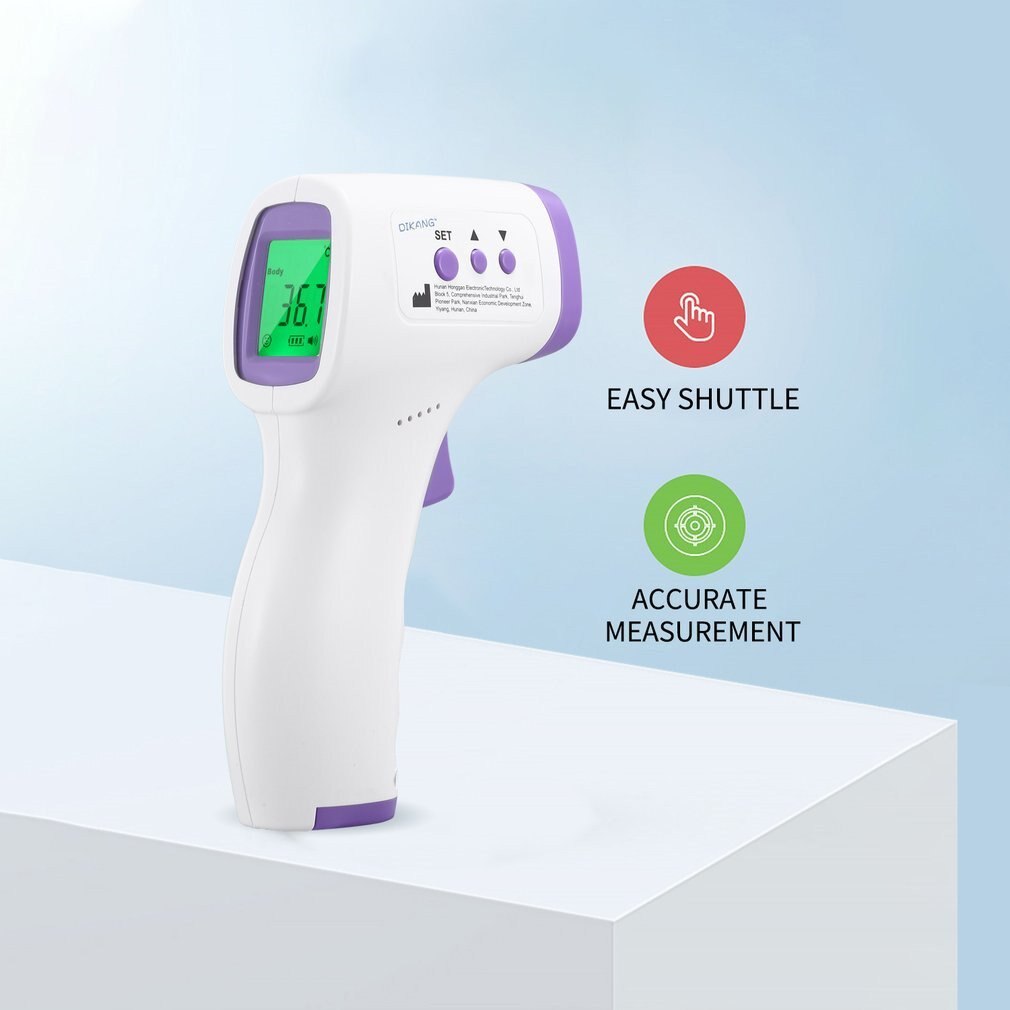 Infrared Thermometer Forehead Body Non-Contact Thermometer Baby Adults Outdoor Home Digital Infrared Fever Ear Thermometer