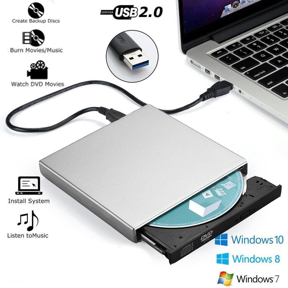 Portable Optical Drive For Laptop Usb External Dvd Optical Drive Recorder For Macbook Optical drive 16x Reading speed r12