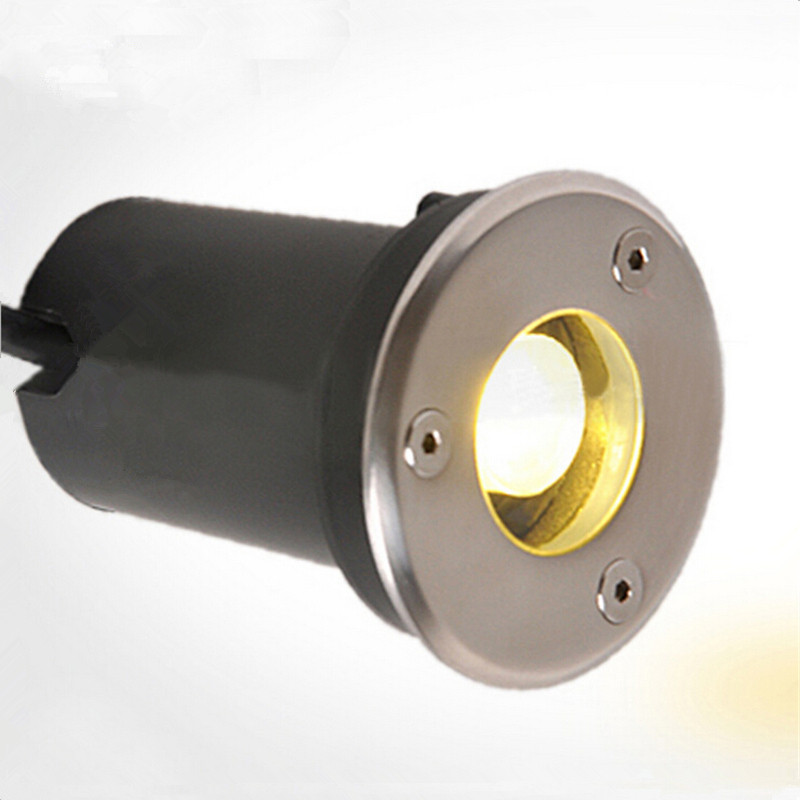 3 W CE RoHS 85-265 V/DC12V Verzonken Verlichting IP68 Outdoor Lamp LED Spot Floor Yard LED Ondergrondse licht Lamp