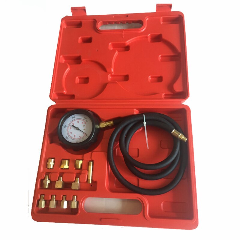 Automatic Wave Box Oil Pressure Meter Tester Gauge Test Kit Petrol Diesel Garage Automotive Hydraulic Oil Pressure Gauge
