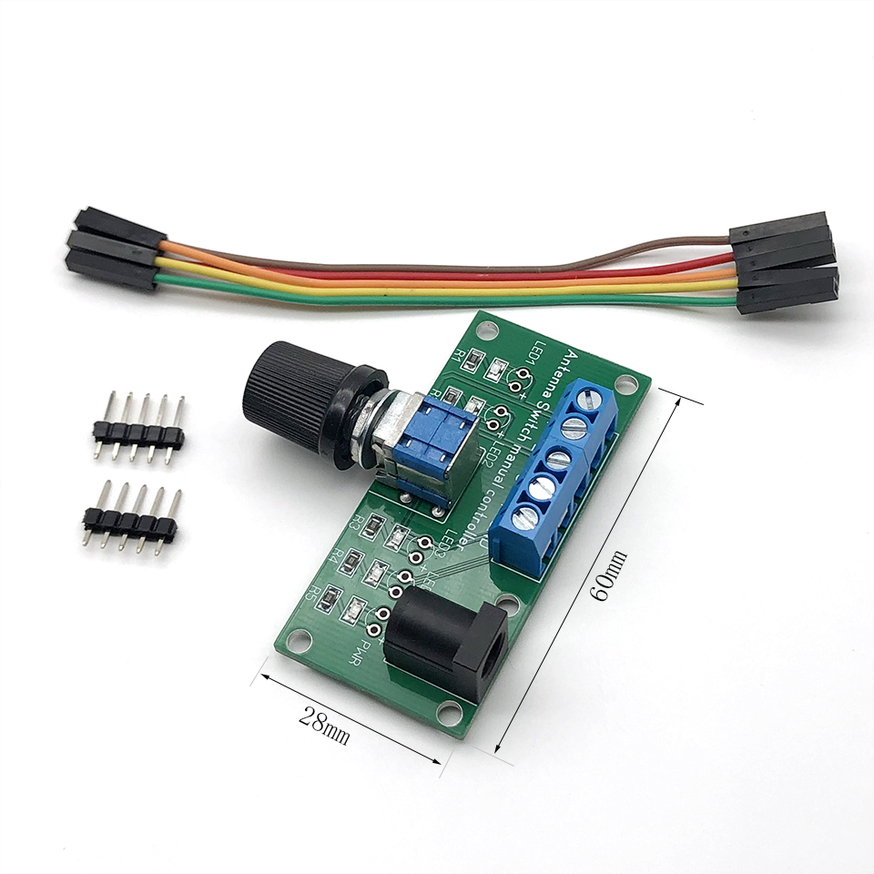 Conmutador antena remota coaxial 4:1 SO-239