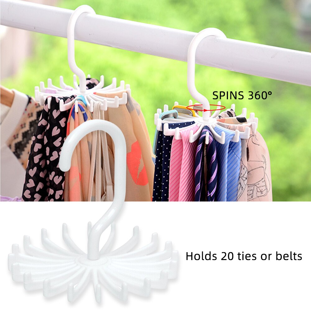1PCS Hanger Holder Rack Movable Clothes Hanging System Closet Storage Organizer