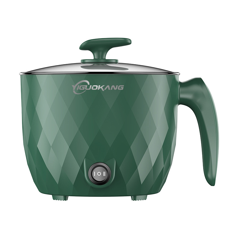 Olla arrocera eléctrica multifuncional de 1,8 L, Mini utensilios de cocina antiadherentes, multicocina para electrodomésticos y cocina, ofertas de ollas: YELLOW