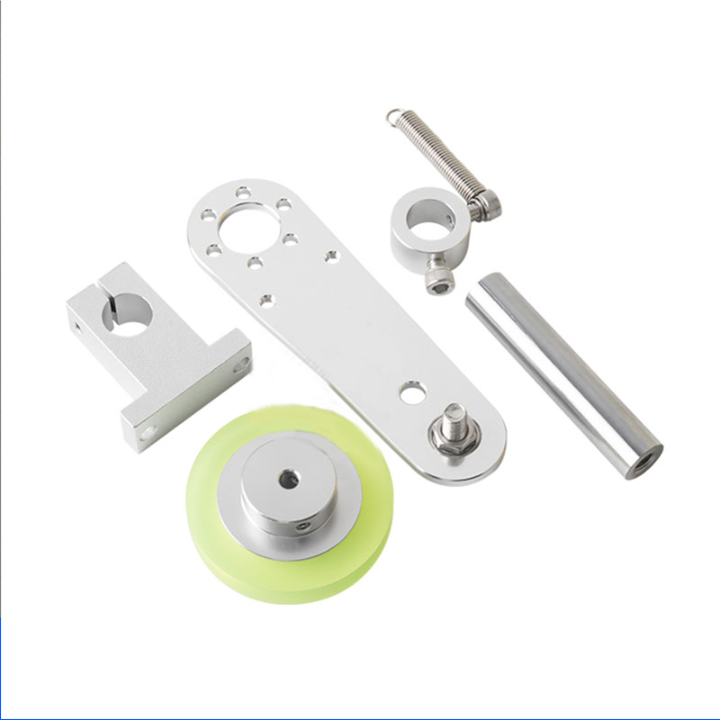 Encoderhalterung, Aluminium-Polyurethan, industrielles Encoder-Rad, Messrad, 40/50/60 mm, Aluminium-Encoder-Montagehalterung