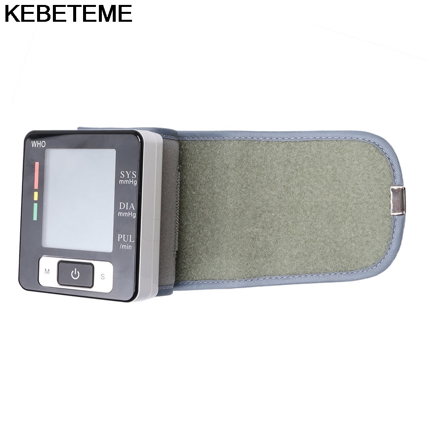 LCD Digitale Display Screen Home Automatische Pols Pulse Bloeddrukmeter en tonometer Monitor Heart Beat Meter