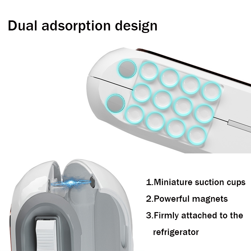 Dispensador magnético de envoltura de plástico recargable con cortador, cortador dispensador de papel de aluminio de estaño, herramienta de cocina dispensador de envoltura de película