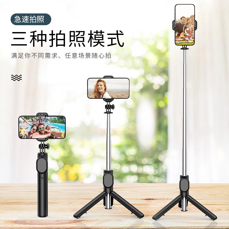 Selfie Stok Draadloze Bluetooth Selfie Stok Selfie Stok Statief Mobiele Telefoon Universele Beugel Live Nuttig Product