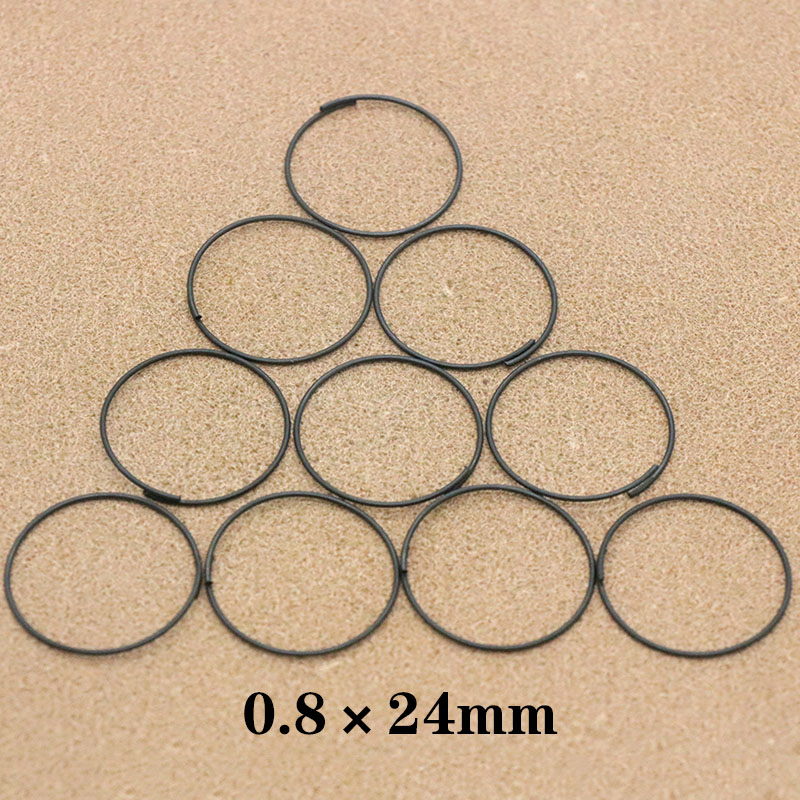 Anillo de resorte para buje de bicicleta, 10 Uds., 20mm/22/24/26/30mm, componentes para bicicleta de montaña, suministros de Base de torre, accesorios: Verde claro
