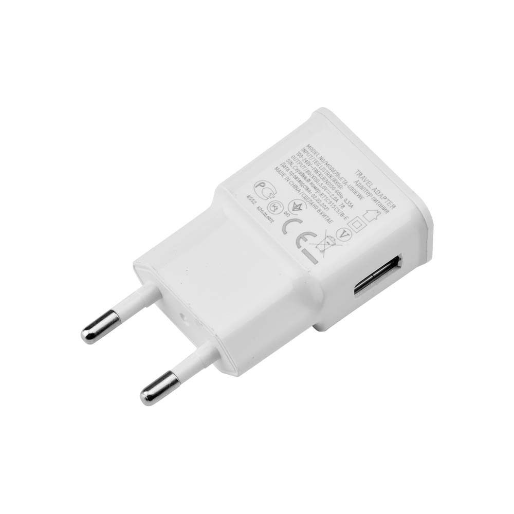5V 1A USB-Ladekopf Amerikanischer US-Stecker Adapter Netzteil Adapter 1-Port Wand ladegerät Tragbares Reise schnell ladegerät: Matte Schwarz