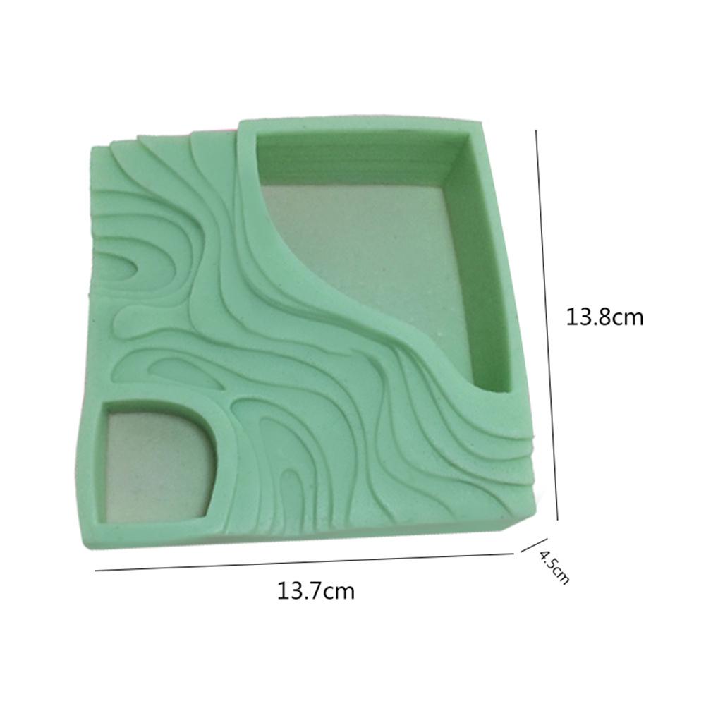 DIY Silicone Plant Pot Mold Concrete Flower Pot Planter Clay Pot Molds Handmade DIY Ashtray Candle Holder Mould Home Decoration