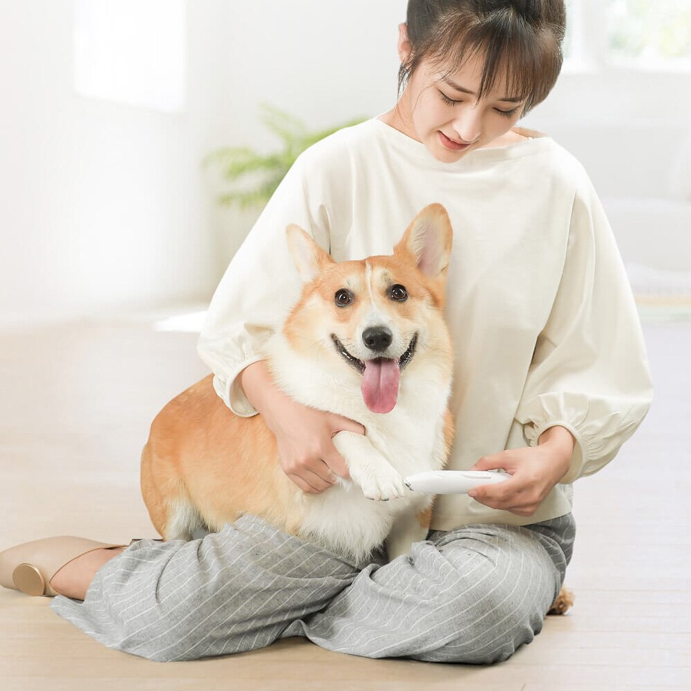 Xiaomi Pawbby Haustiere Haar Trimmer Hund Katze Rasierer Hundesalon Werkzeug Elektrischen Scheren Cutter Hund Haarschnitt Pfote Rasierer Haarschneidemaschine