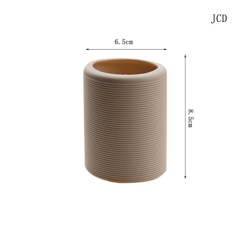 Jcd 1 stk 6.5cm silikone glas kop slip skridsikker isolering beskyttelsesdæksel vandret strimmel isolering dæksel