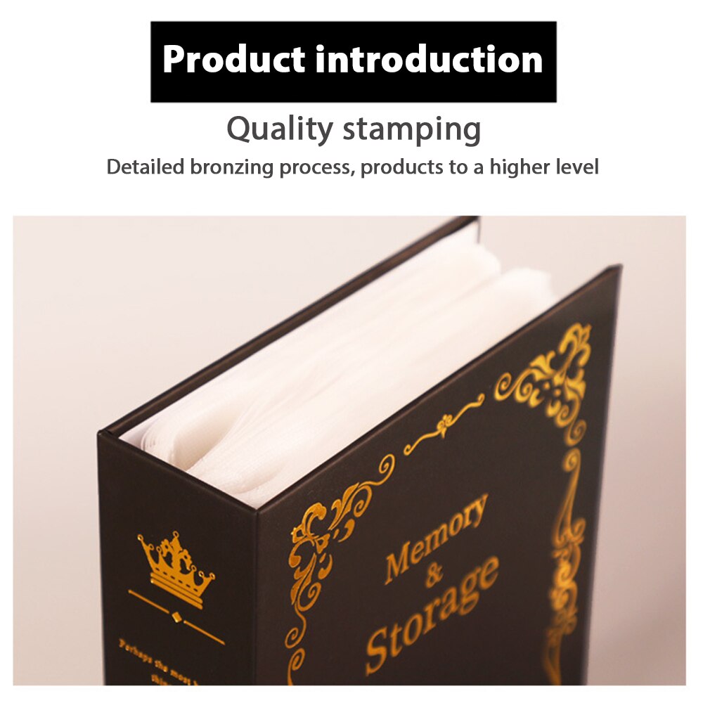 100 Pockets 6 inch Photo Album Picture Storage Scrapbooking Picture Case Photo Album Frame For Kids Children