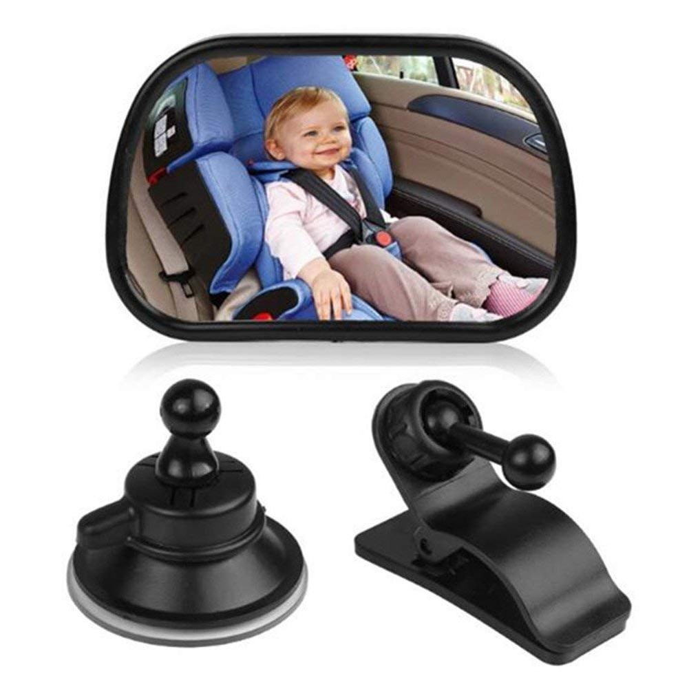360 Graden Verstelbare Auto Achteruitkijkspiegel Auto Veiligheid Achterbank Spiegel Auto Interieur Baby Kids Monitor Reverse Veiligheid Zetels Spiegel