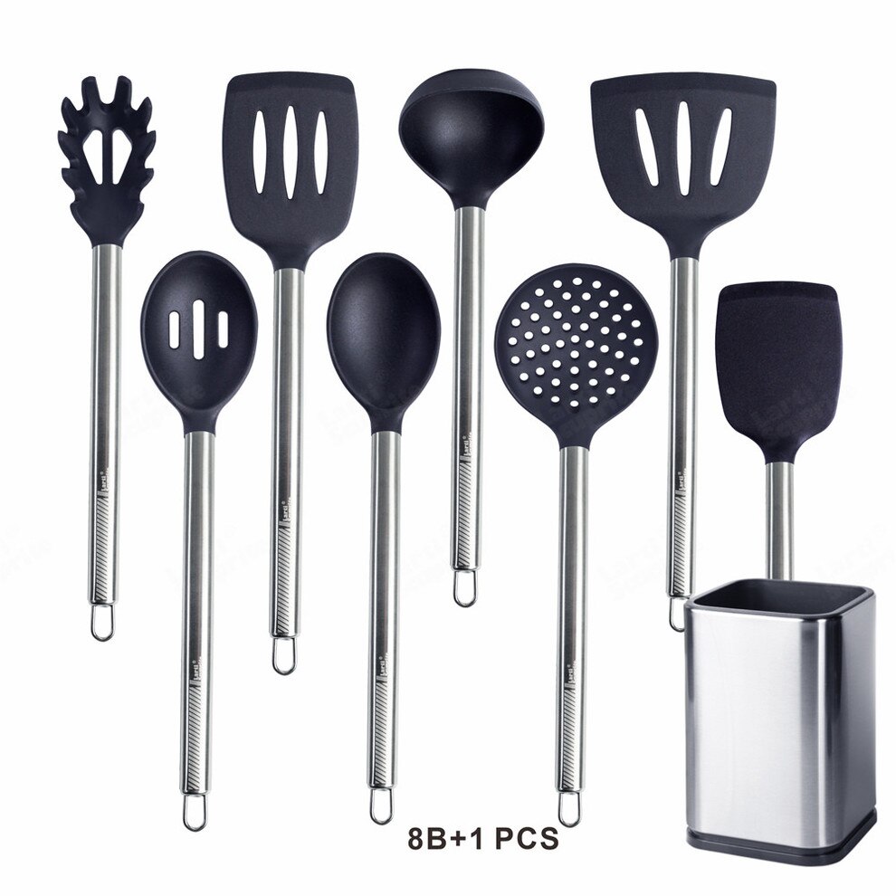 Silikon Küche Utensil einstellen nicht Stock geschirr Spatel Schaufel Löffel Dreher Kochen Werkzeug Wärme Beständig Cookwear Zubehör