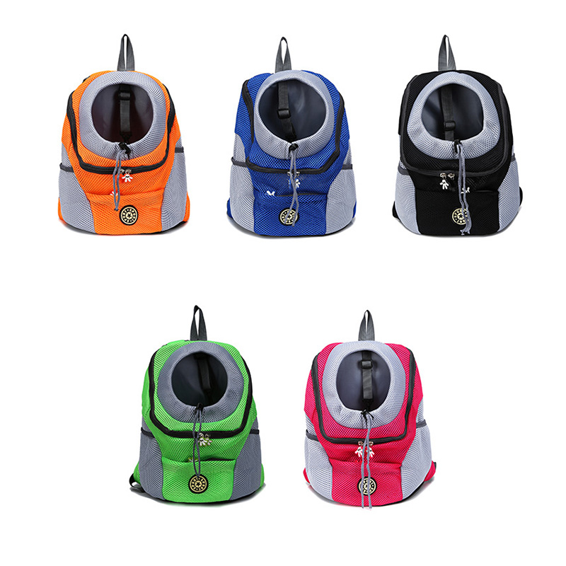 Out Dog Carrier Dog Backpack Hands-Free Adjustable Pet Travel Carrier for Small Medium Dogs Cats Motorcycle Hiking Walking